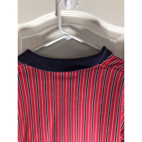 Vintage Ivy Crew Explorer USA Red White Blue XL Polo - Picture 14 of 16